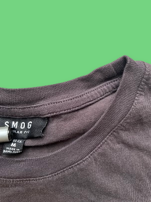 Rubynee Vintage y2k regular fit grey tshirt