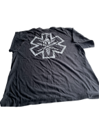 Vintage Black Casual Graphic T-Shirt - Size XL (SKU 4617)