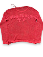 Rubynee Vintage y2k red net tshirt