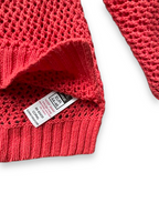 Rubynee Vintage y2k red net tshirt