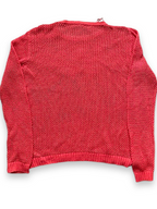 Rubynee Vintage y2k red net tshirt