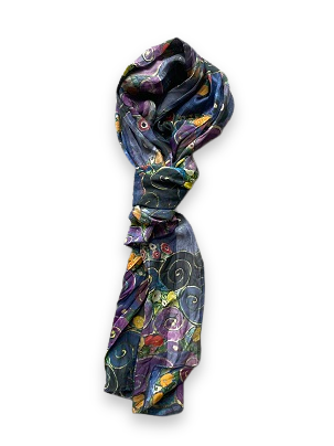 Rubynee Vintage y2k multi color scarf