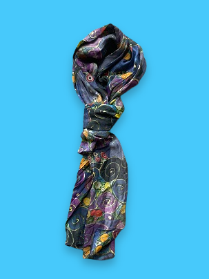 Rubynee Vintage y2k multi color scarf