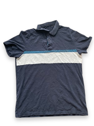 Rubynee vintage y2k blue polo shirt