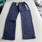 Hollister Womens Blue M Spell Out Logo Thick Heavy Lounge Pant SKU 6052