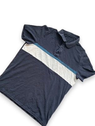 Rubynee vintage y2k blue polo shirt