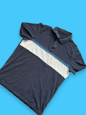 Rubynee vintage y2k blue polo shirt