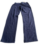 Hollister Womens Blue M Spell Out Logo Thick Heavy Lounge Pant SKU 6052