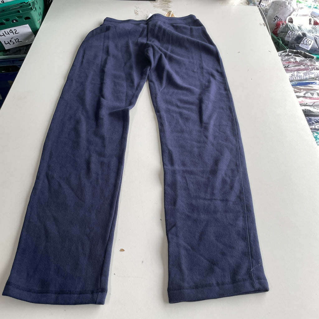 Hollister Womens Blue M Spell Out Logo Thick Heavy Lounge Pant SKU 6052