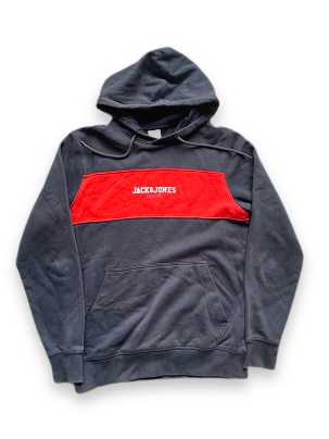 Rubynee Vintage y2k grey jack and jones hoodie