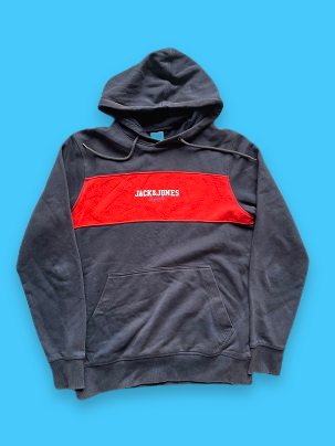 Rubynee Vintage y2k grey jack and jones hoodie
