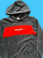 Rubynee Vintage y2k grey jack and jones hoodie
