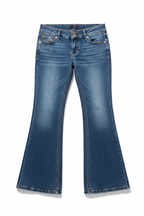 Vintage y2k women blue bootcut jeans trouser