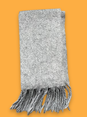 Rubynee Vintage y2k white scarf