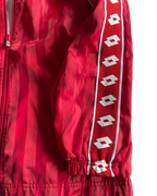 Vintage Women's lotto Italian Riding Jacket - Red, Size M/L (SKU 4625)