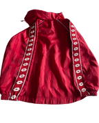 Vintage Women's lotto Italian Riding Jacket - Red, Size M/L (SKU 4625)