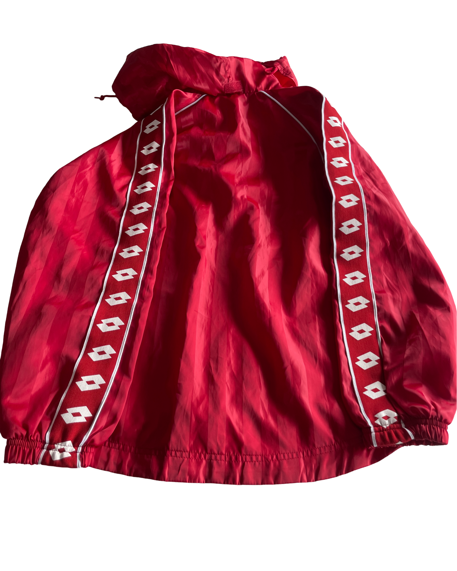 Vintage Women's lotto Italian Riding Jacket - Red, Size M/L (SKU 4625)