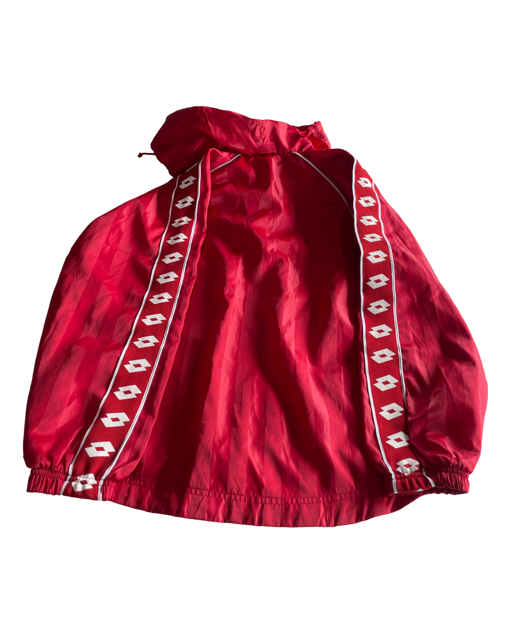 Vintage Women's lotto Italian Riding Jacket - Red, Size M/L (SKU 4625)