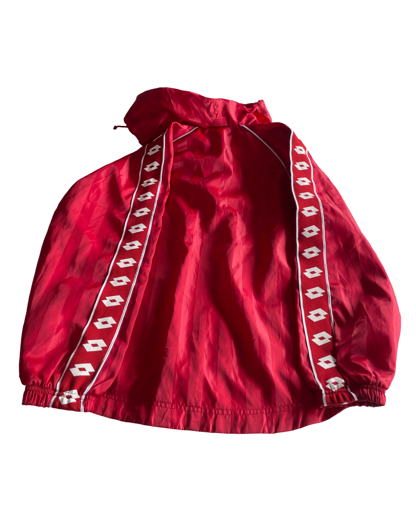 Vintage Women's lotto Italian Riding Jacket - Red, Size M/L (SKU 4625)