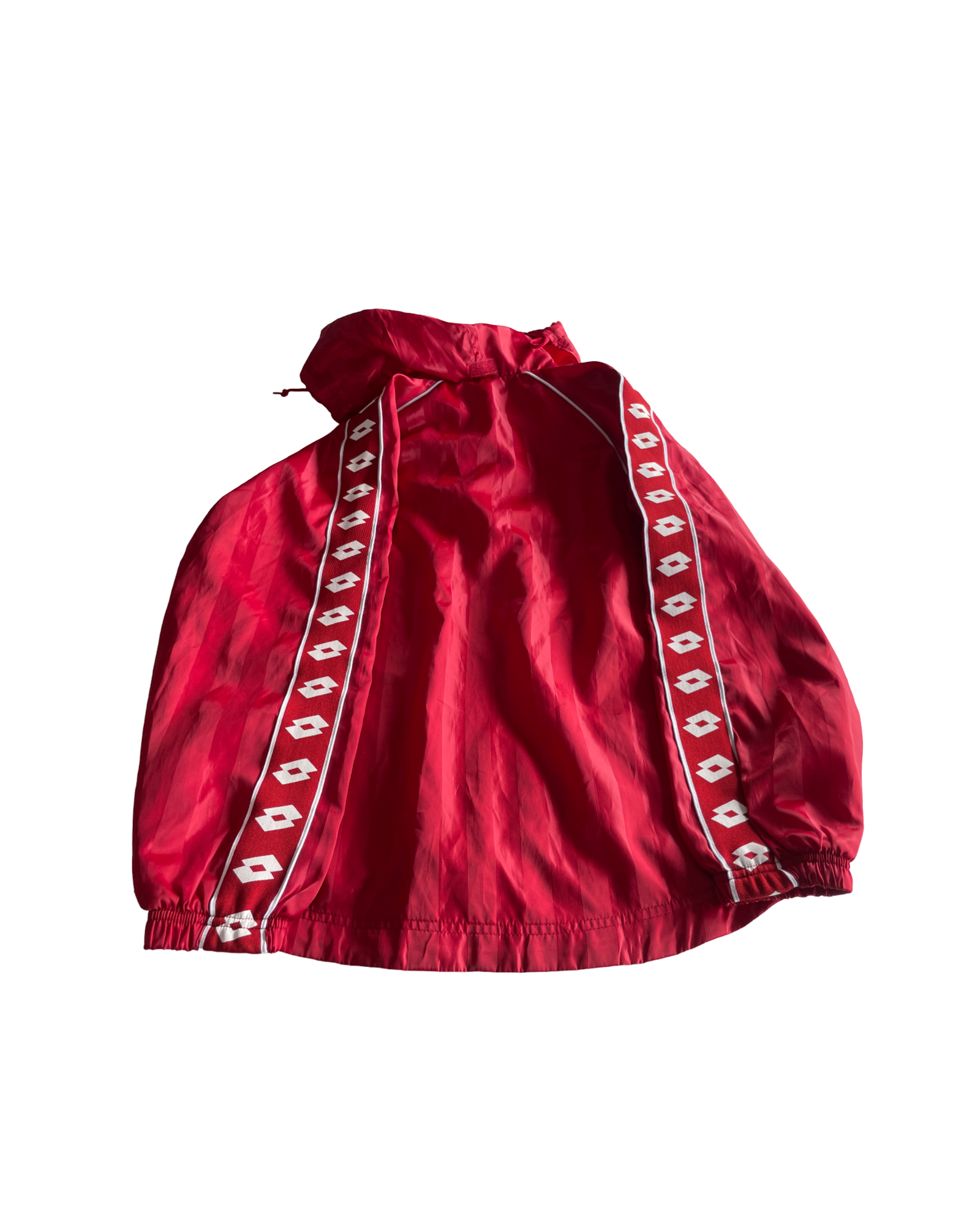 Vintage Women's lotto Italian Riding Jacket - Red, Size M/L (SKU 4625)