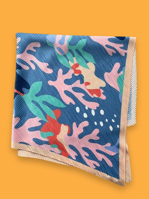 Rubynee Vintage y2k multi color scarf