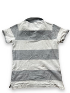 Rubynee Vintage y2k Jack and jones polo shirt in grey and white