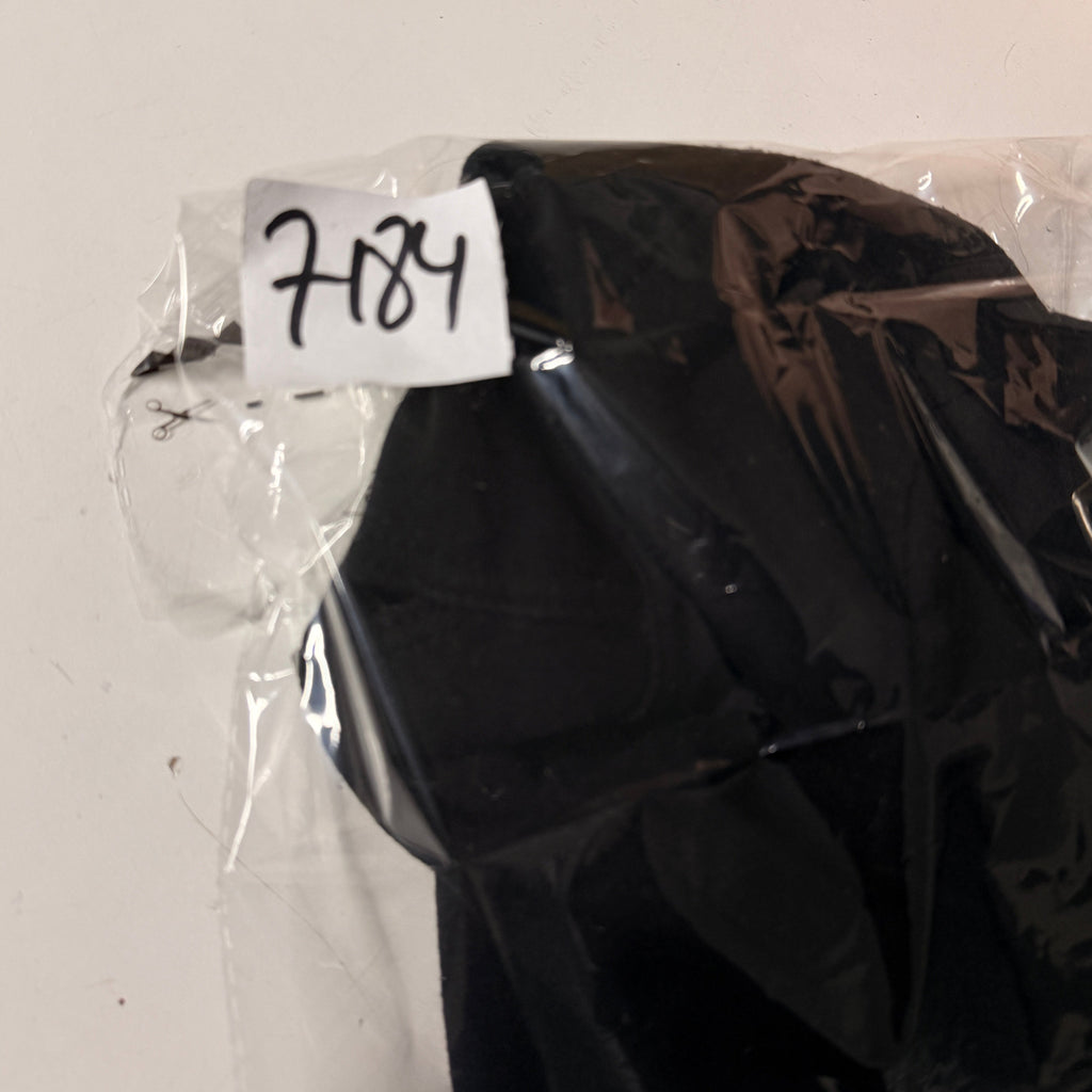 Black Ear Flap Cap Soft Breathable Cotton Twill Size (One Size) SKU 7184