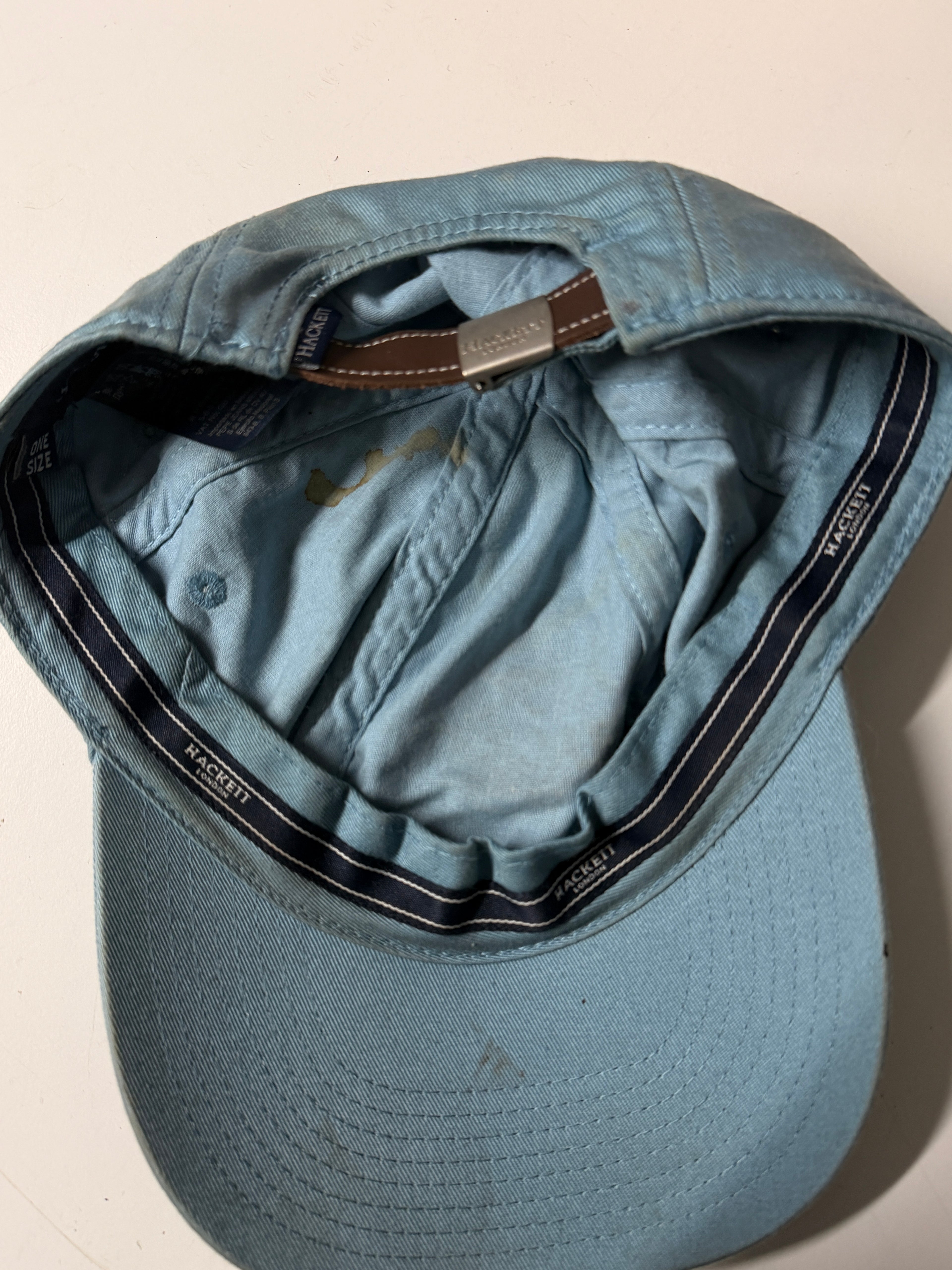 HACKETT Baseball Cap Mens Embroidered Brand Hat Assort Blue Red Navy OS Caps Size (One Size) SKU 7185