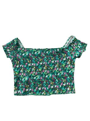 Rubynee Vintage y2k multi color crop top
