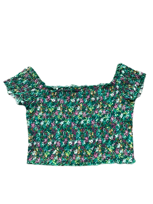Rubynee Vintage y2k multi color crop top