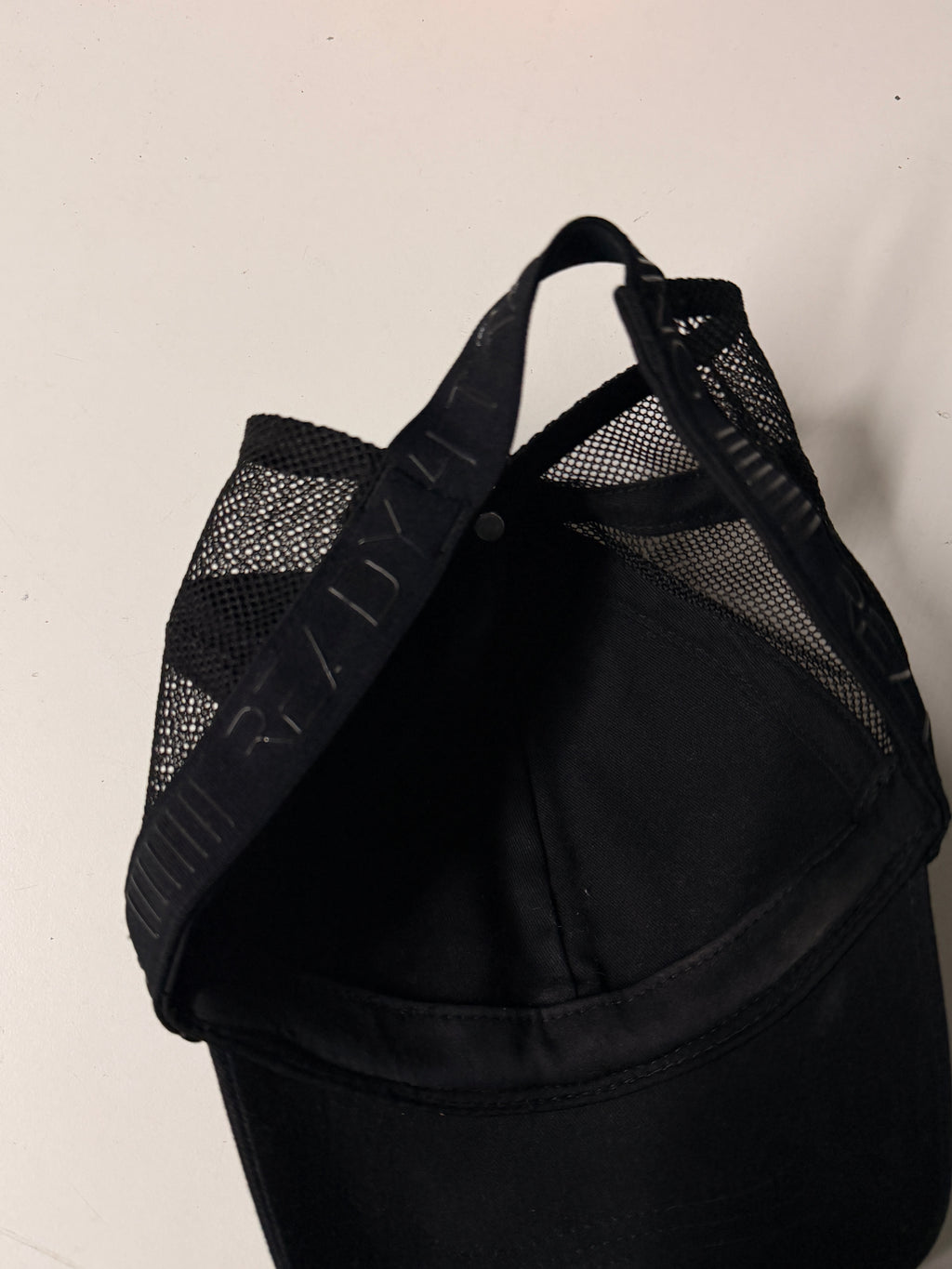 Black Mesh Trucker Cap Size (One Size) SKU 7188