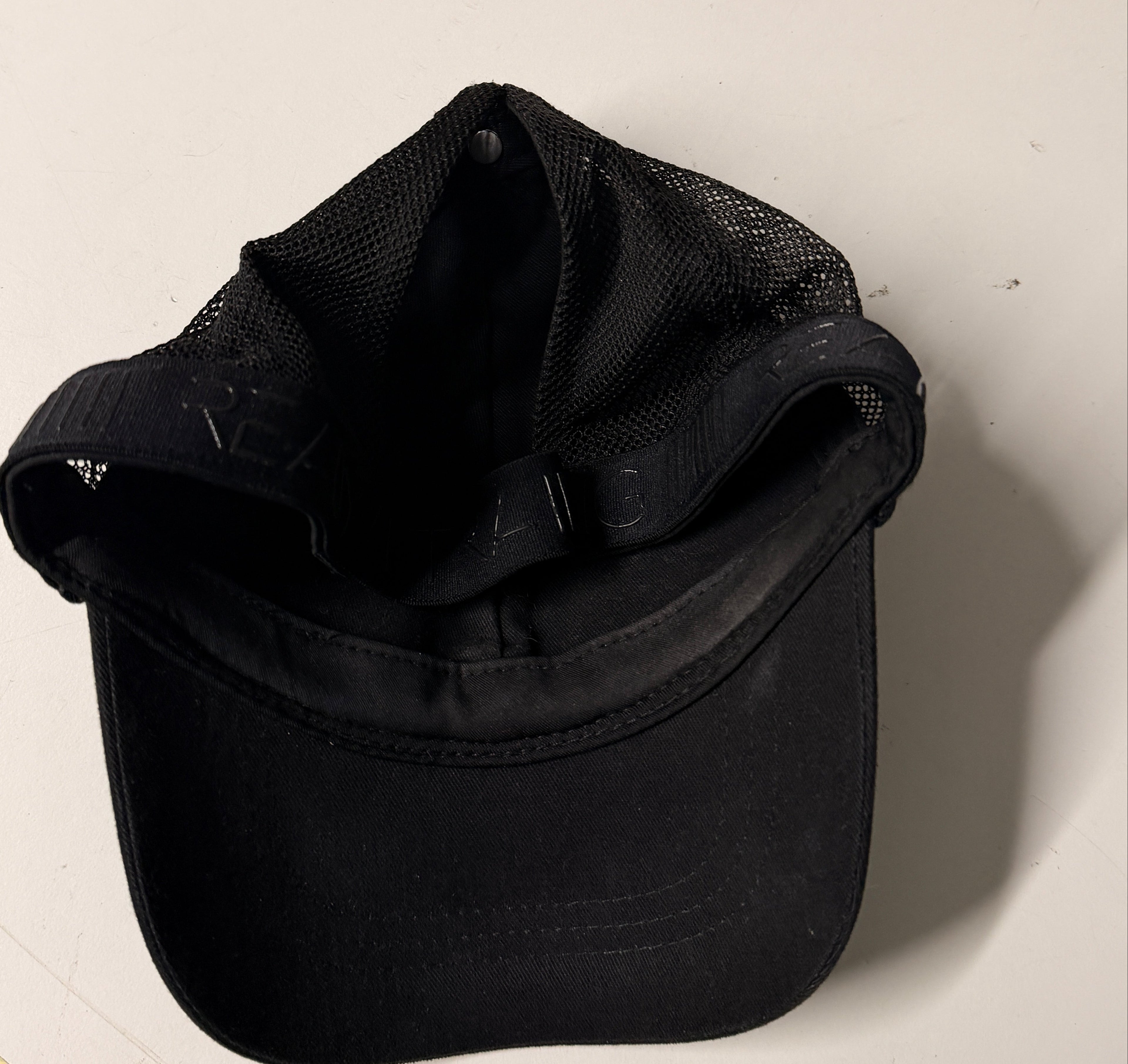 Black Mesh Trucker Cap Size (One Size) SKU 7188