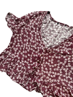 Rubynee Vintage y2k brown crop top