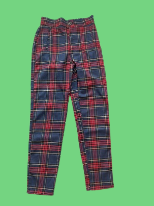 Rubynee Vintage y2k checkered pant trouser