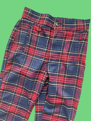 Rubynee Vintage y2k checkered pant trouser