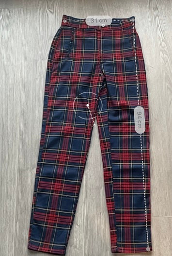 Rubynee Vintage y2k checkered pant trouser