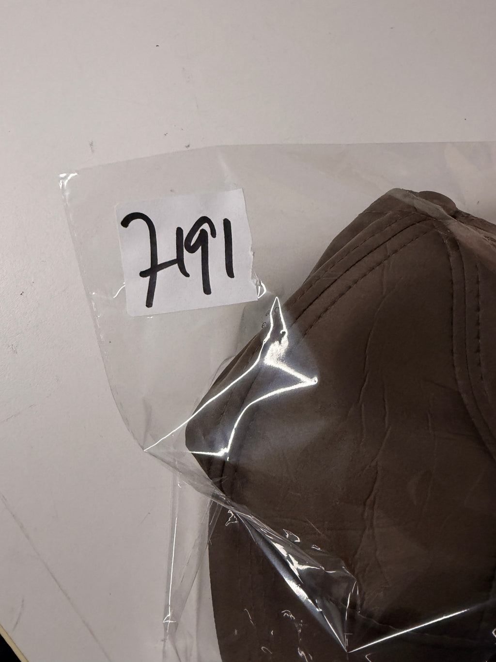 Palm Angels Logo Brown Baseball Cap Size (One Size) SKU 7191