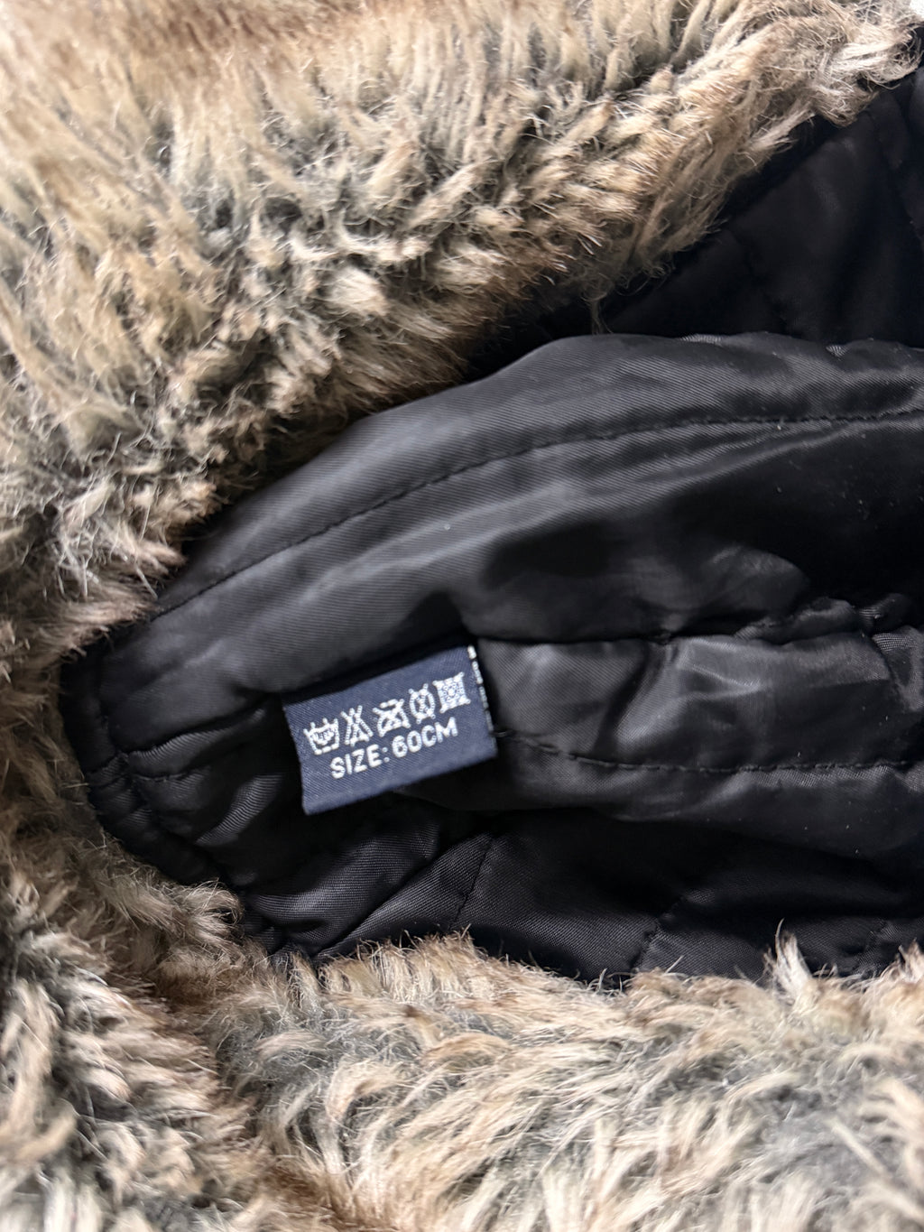 Unisex Camouflage Military-Style Trapper Hat Featuring Faux Fur Lining and Ear Flaps Size One Size SKU 7193
