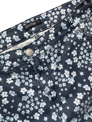 Rubynee Vintage y2k black and white short