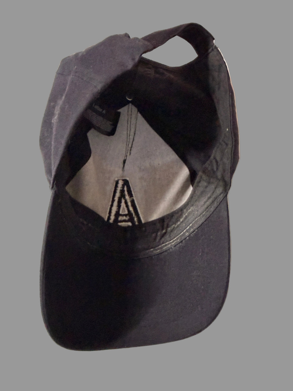 Black Unisex Alphabet Baseball Caps Size: One Size SKU 7200