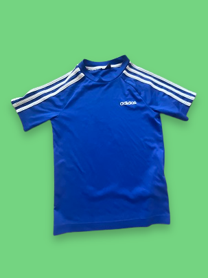 Rubynee Vintage y2k blue adidas tshirt