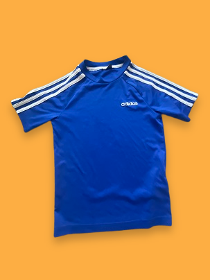 Rubynee Vintage y2k blue adidas tshirt