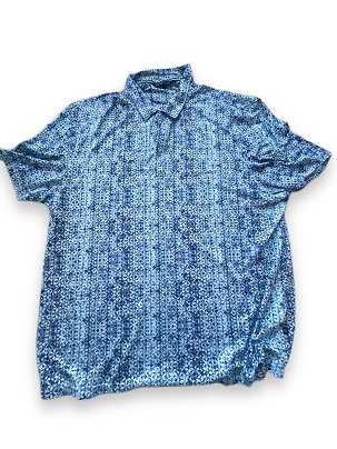 Rubynee Vintage y2k blue polo shirt in XXL