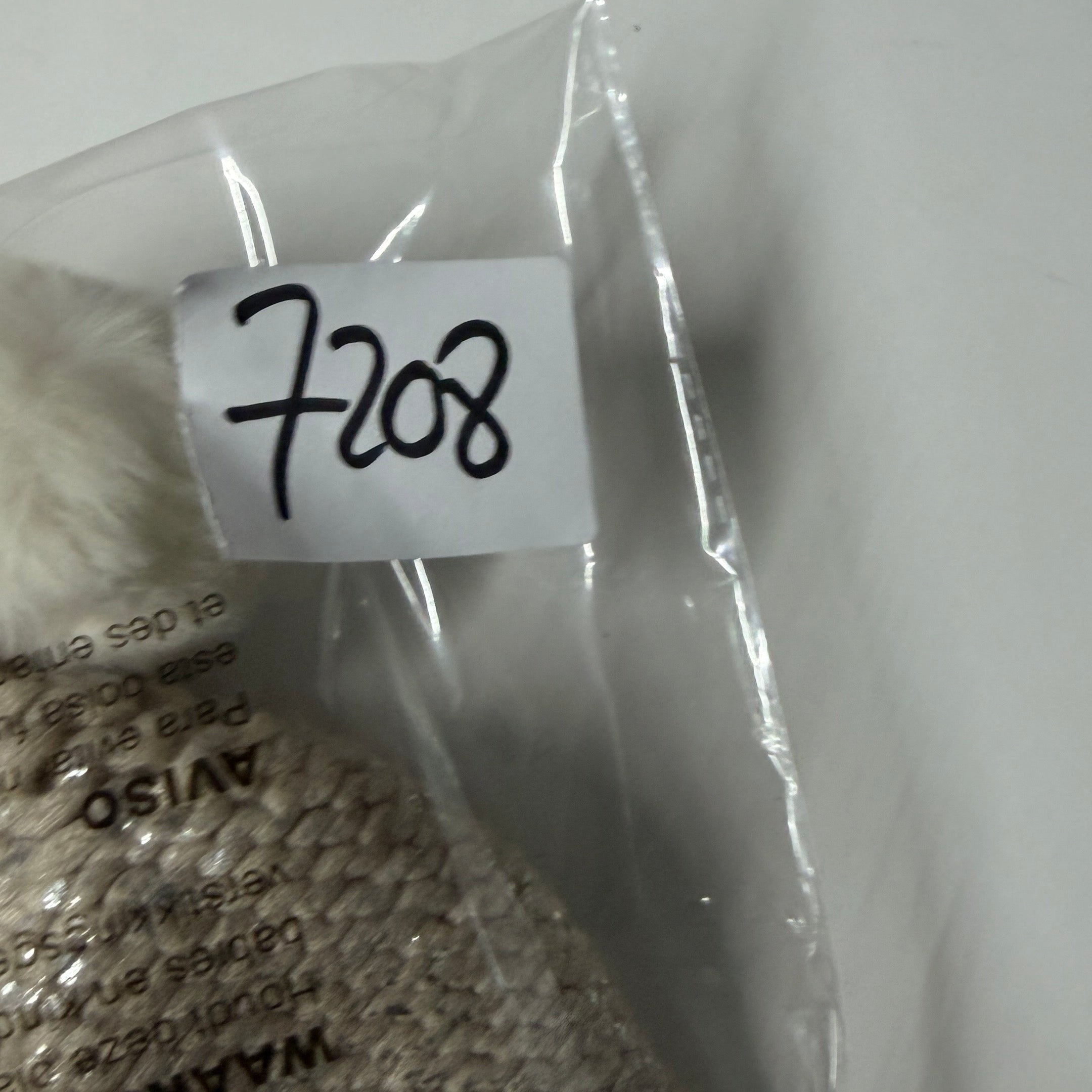 Women's Silver Glittery Beanie with Pom-Pom One Size SKU 7208