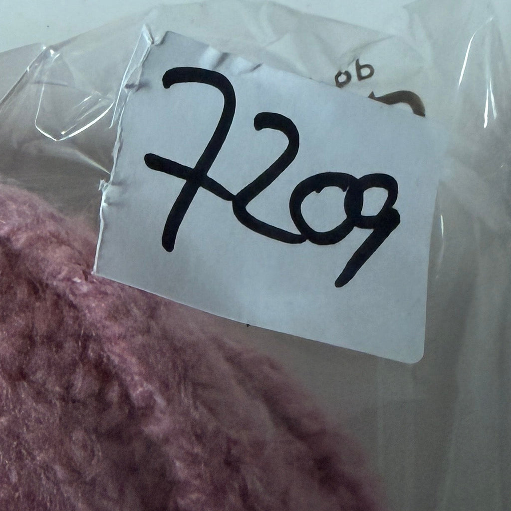 Superdry Vintage Pink Cable Knit Beanie Hat With Sherpa Lining Sz: One Size SKU 7209