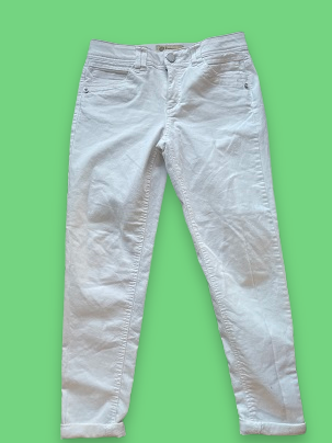 Rubynee Vintage y2k white denim trouser