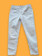 Rubynee Vintage y2k white denim trouser