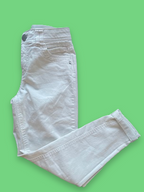 Rubynee Vintage y2k white denim trouser