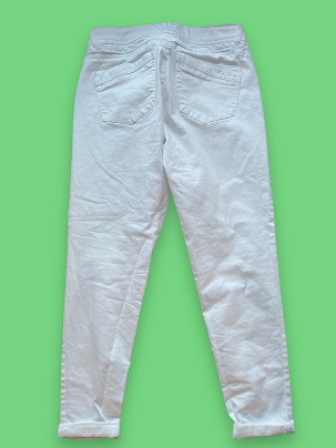 Rubynee Vintage y2k white denim trouser