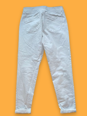 Rubynee Vintage y2k white denim trouser